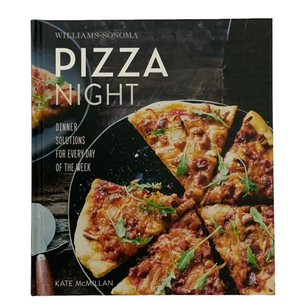 Willams Sonoma Pizza Night Cookbook Hardcover Classics to Low Carb Gluten Free